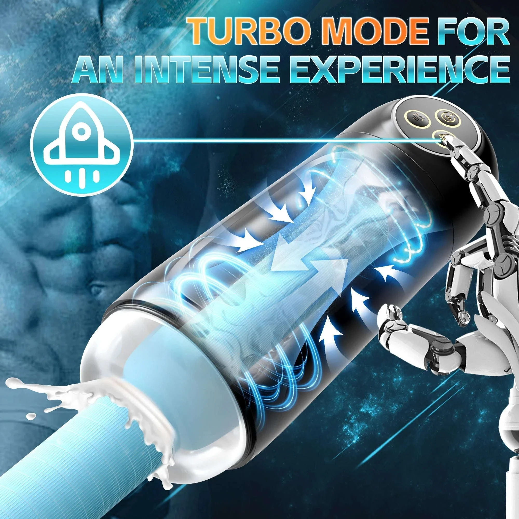 Automatic Male Masturbator with Suction and Vibration Modes - Image 3