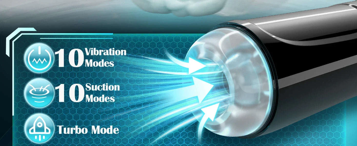 Automatic Male Masturbator with Suction and Vibration Modes - Image 9