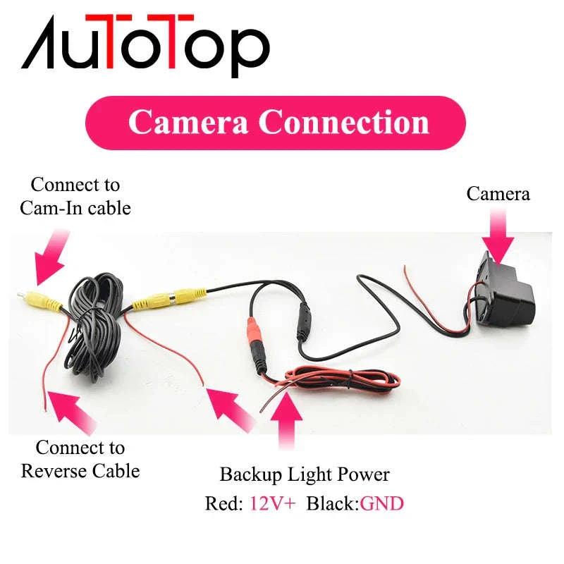 Reverse Camera for Volkswagen and Audi Parking Backup View - Image 3