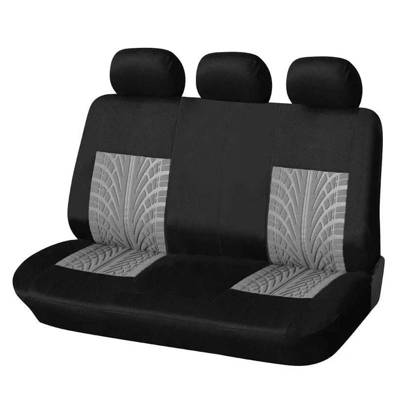 Embossed Tire Track Car Seat Covers with Full Interior Protection - Image 20
