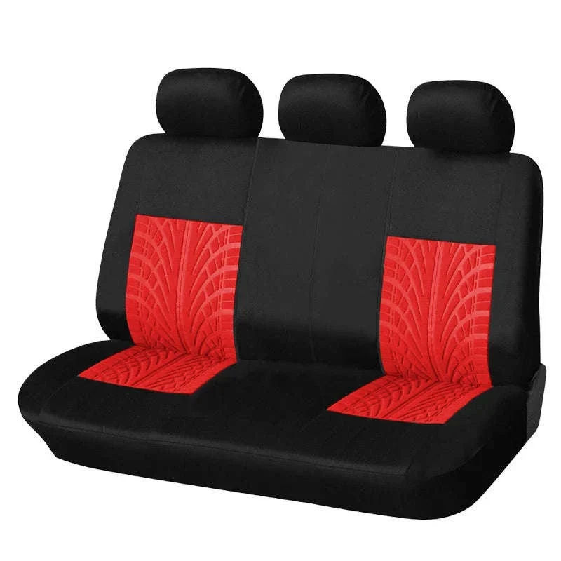 Embossed Tire Track Car Seat Covers with Full Interior Protection - Image 27