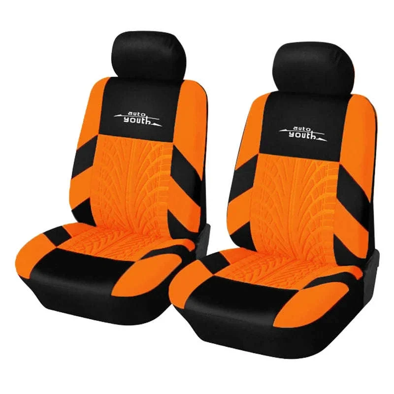 Embossed Tire Track Car Seat Covers with Full Interior Protection - Image 28