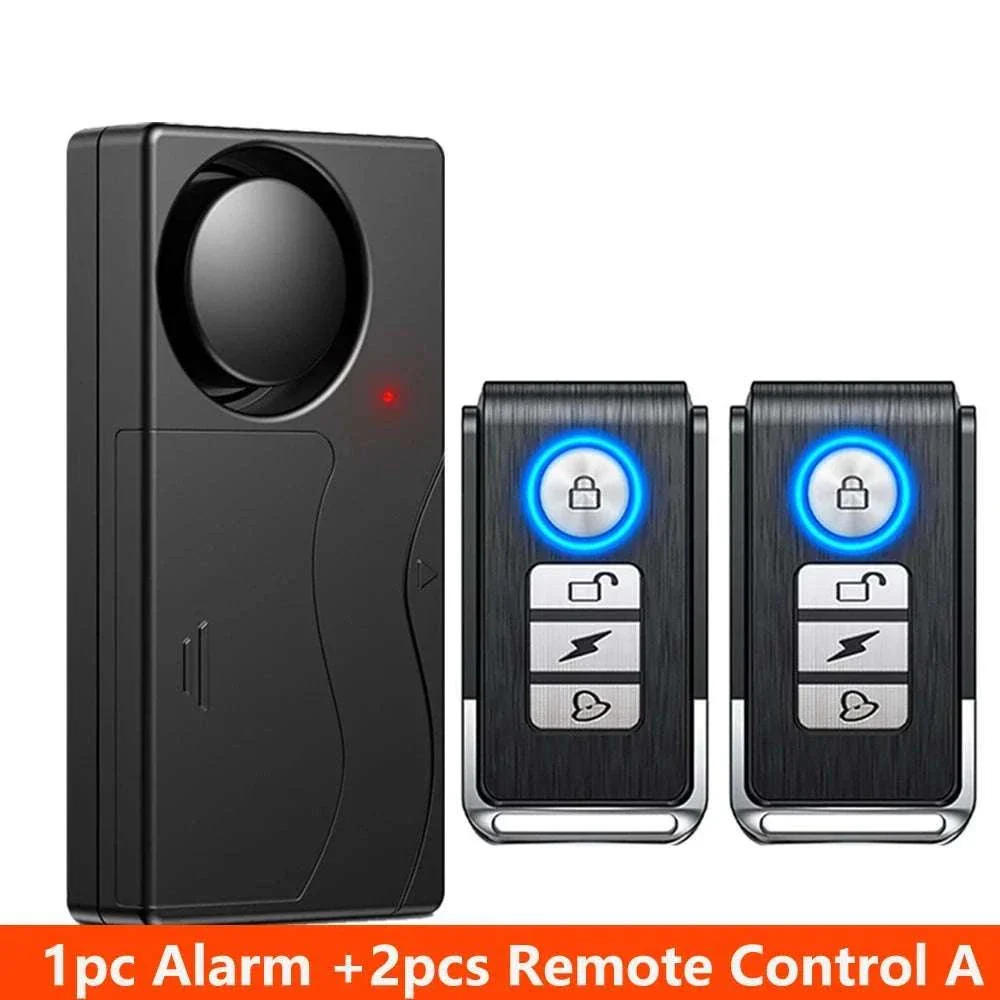 Wireless Vibration Alarm with Remote Control for Home Security - Image 19
