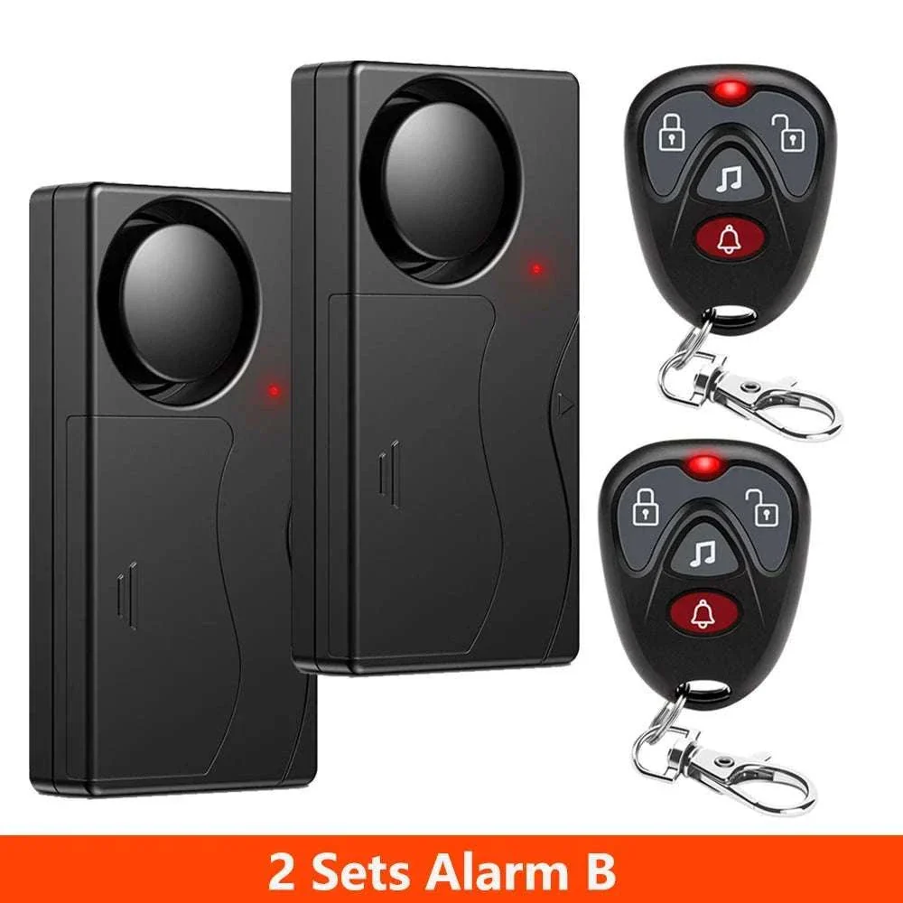 Wireless Vibration Alarm with Remote Control for Home Security - Image 20