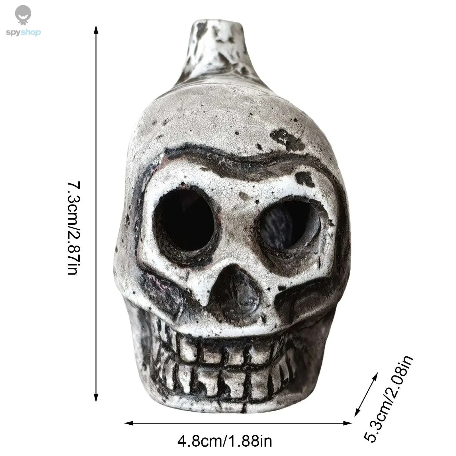 Aztec Death Whistle Skull Scream Instrument for Spooky Sound - Image 10