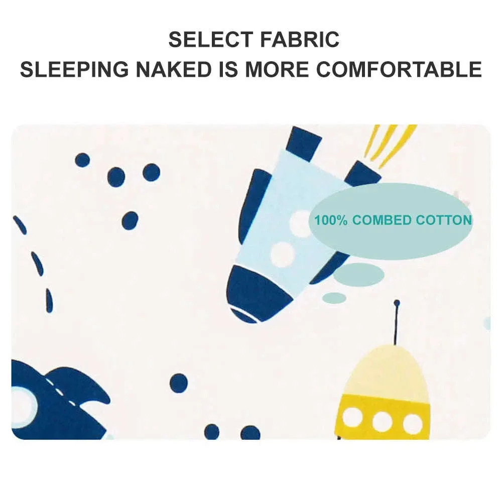 Baby Cartoon Split-Legged Sleepsack with Detachable Sleeves - Image 13