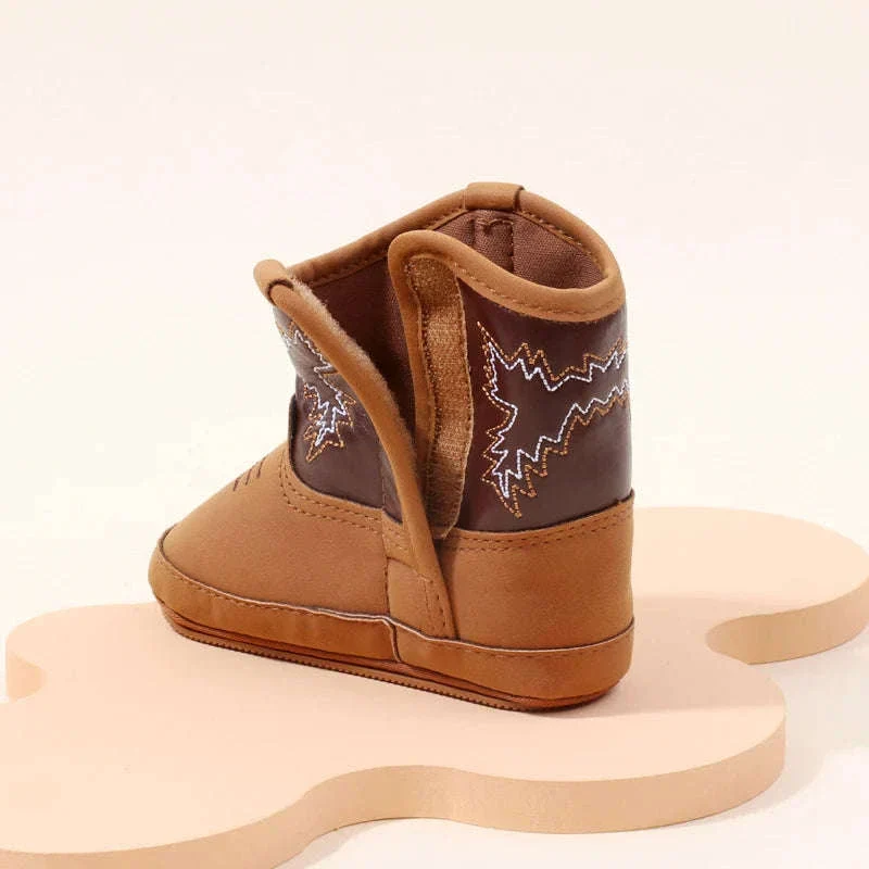 Baby Prewalking Boots with Soft Sole and Secure Zip Fit - Image 6