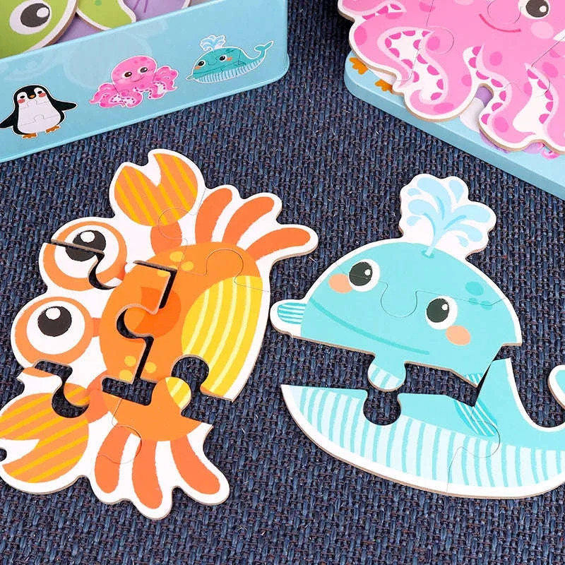 Montessori Wooden Puzzle Educational Toy for Early Learning - Image 11