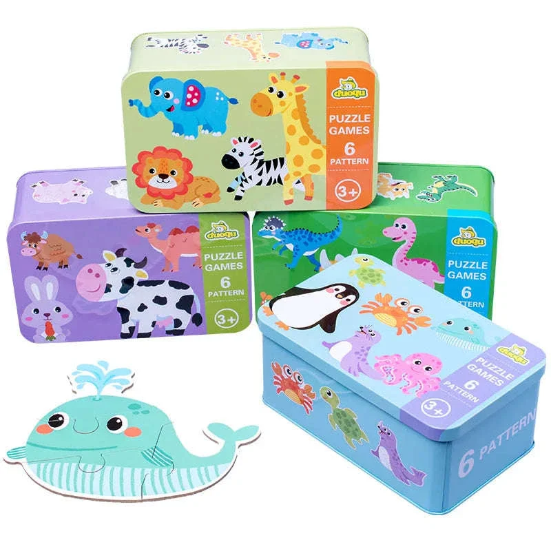 Montessori Wooden Puzzle Educational Toy for Early Learning - Image 21
