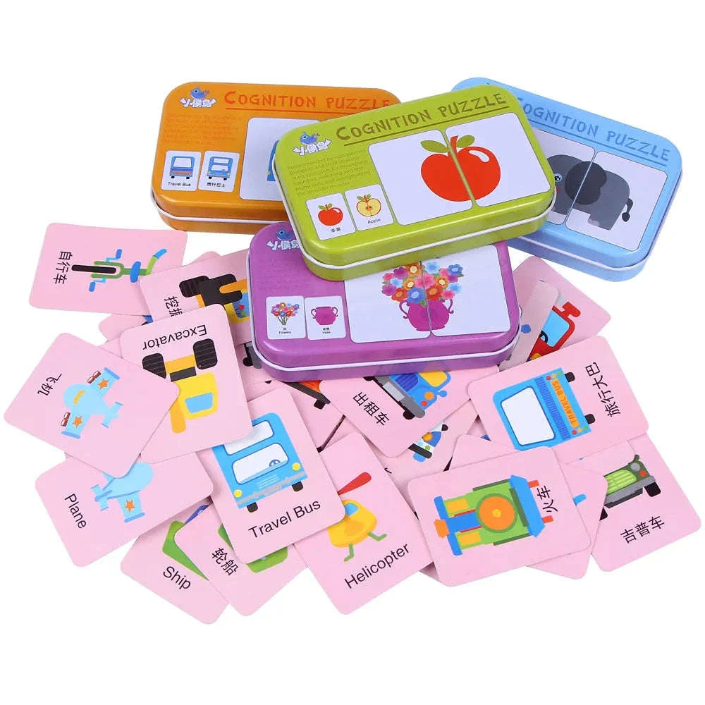 Montessori Wooden Puzzle Educational Toy for Early Learning - Image 34