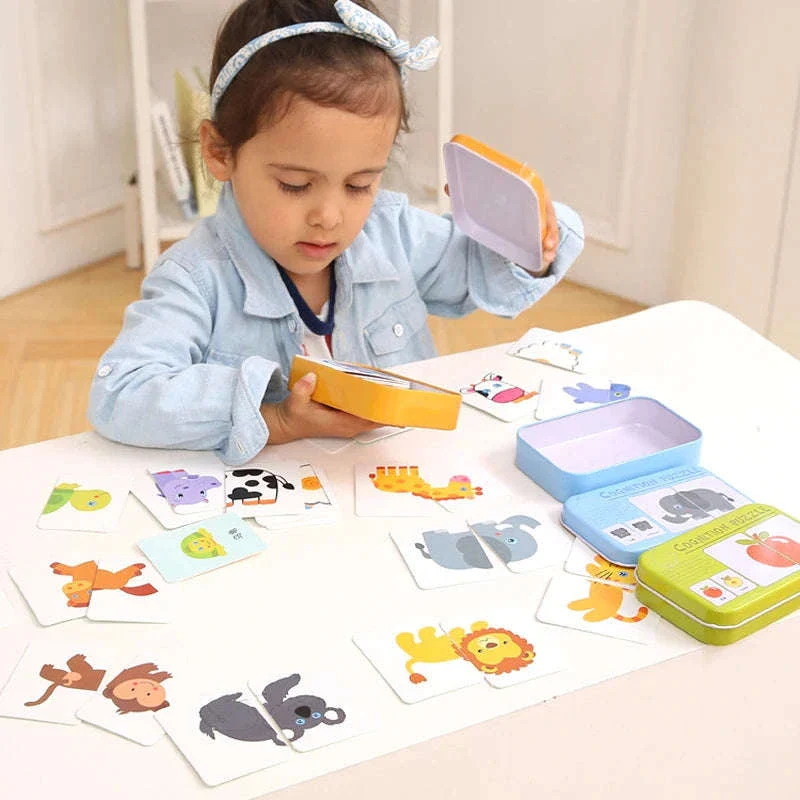 Montessori Wooden Puzzle Educational Toy for Early Learning - Image 38