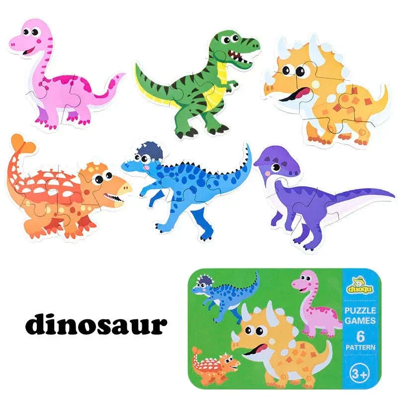 Montessori Wooden Puzzle Educational Toy for Early Learning - Image 84