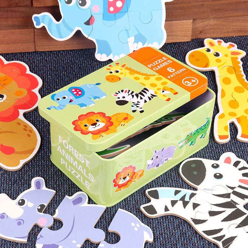 Montessori Wooden Puzzle Educational Toy for Early Learning - Image 9