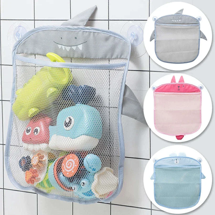 Baby Bath Toy Storage Bag with Cute Bear Design - Image 4