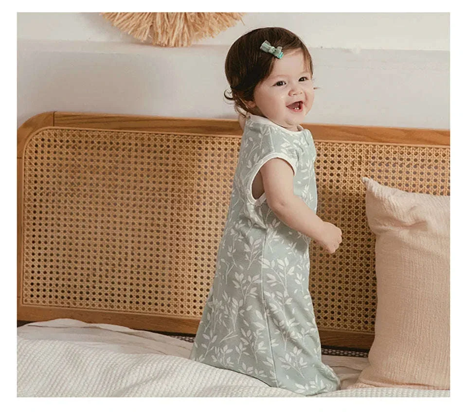 Baby Sleeping Bag Newborn Swaddle Thin Cotton Sack - Image 15