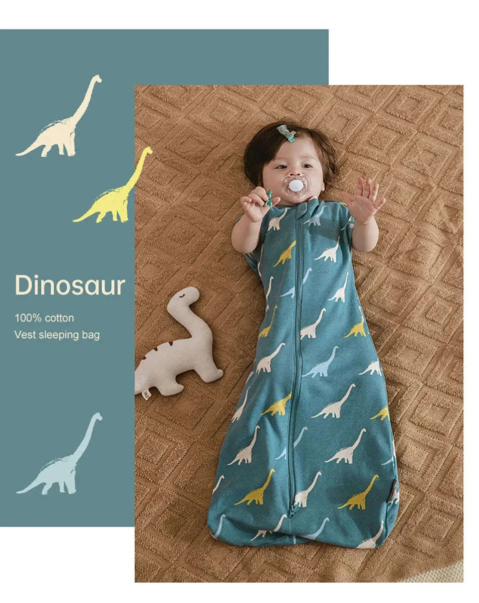 Baby Sleeping Bag Newborn Swaddle Thin Cotton Sack - Image 16