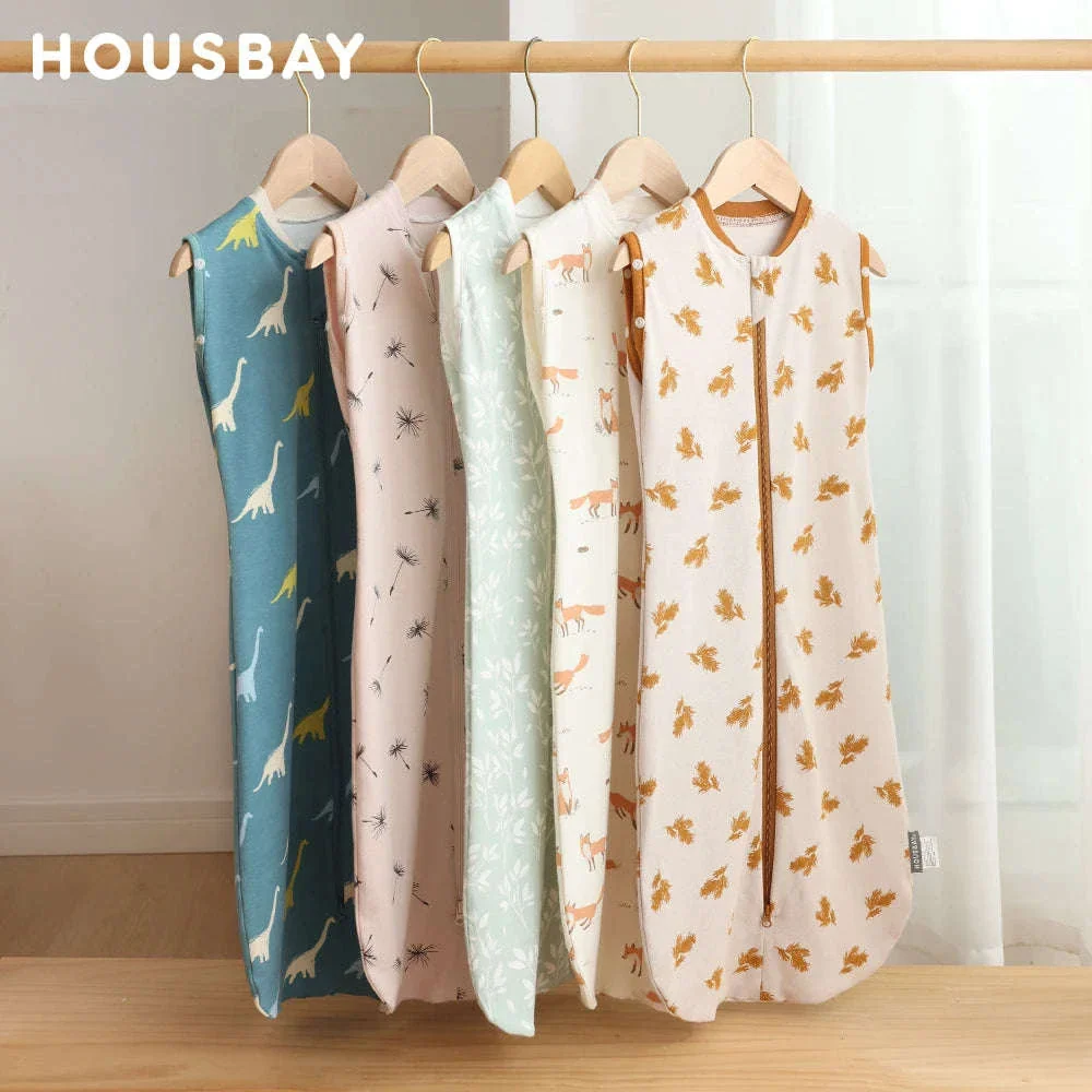 Baby Sleeping Bag Newborn Swaddle Thin Cotton Sack - Image 3