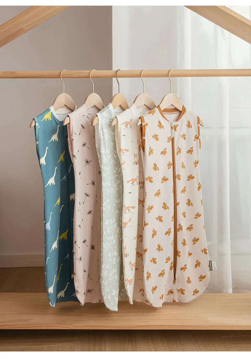 Baby Sleeping Bag Newborn Swaddle Thin Cotton Sack - Image 7