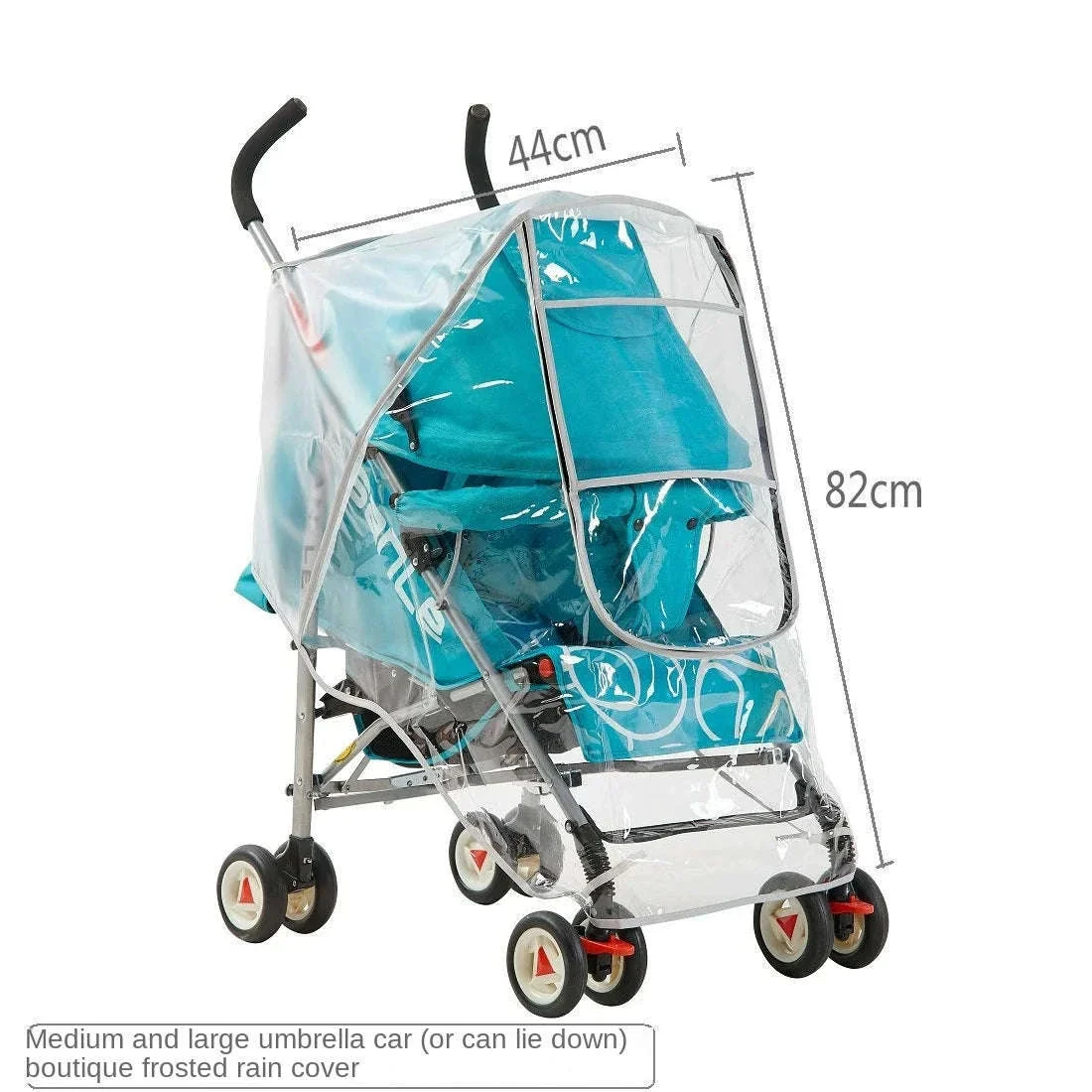 Universal Baby Stroller Rain Cover for Wet, Windy Walks - Image 6