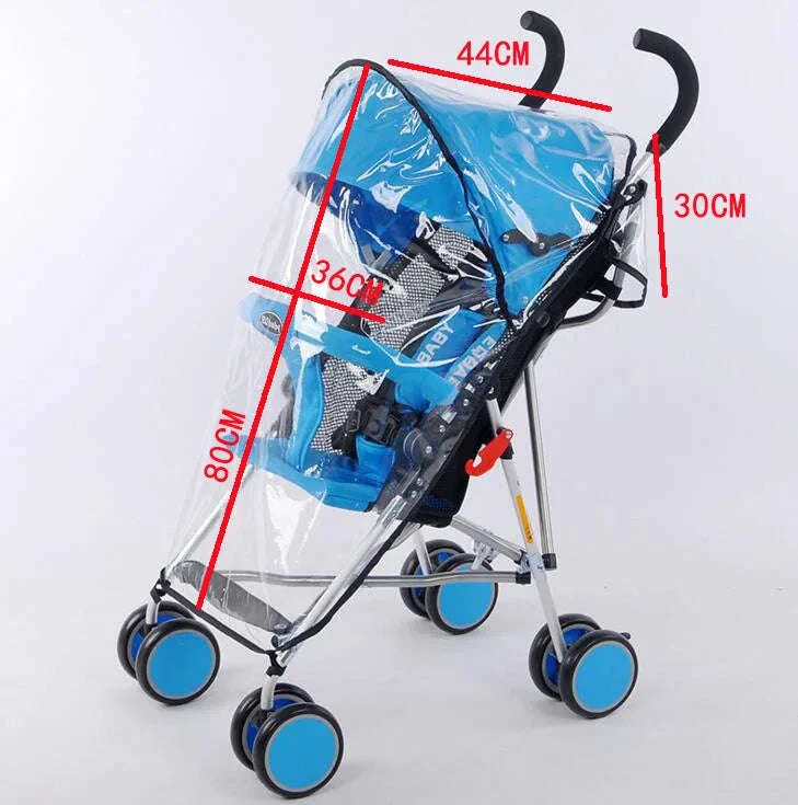 Universal Baby Stroller Rain Cover for Wet, Windy Walks - Image 7