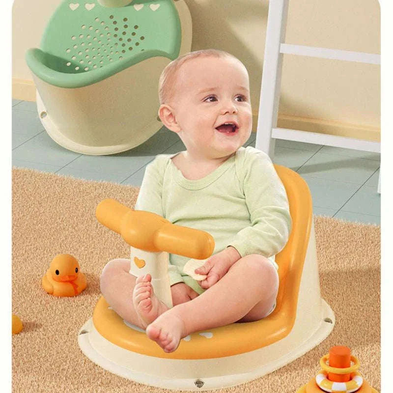 Baby Bathtub Seat for Steady, Comfortable Bath Time - Image 2