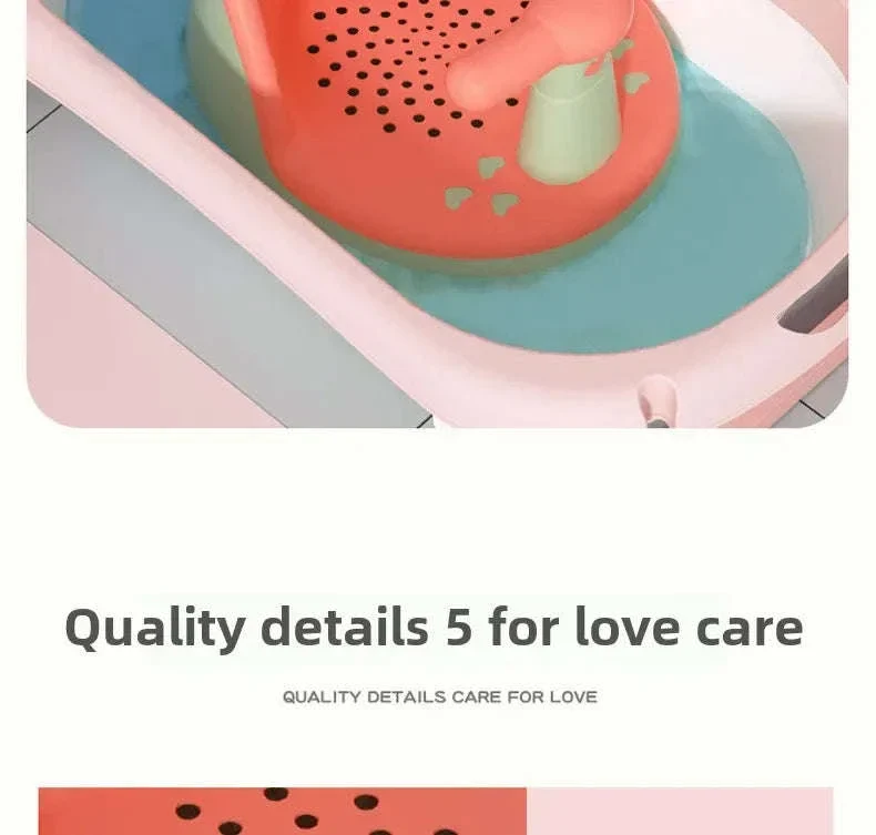 Baby Bathtub Seat for Steady, Comfortable Bath Time - Image 23