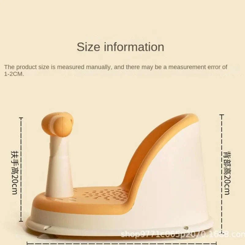 Baby Bathtub Seat for Steady, Comfortable Bath Time - Image 3