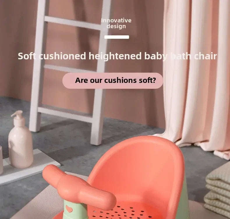 Baby Bathtub Seat for Steady, Comfortable Bath Time - Image 4