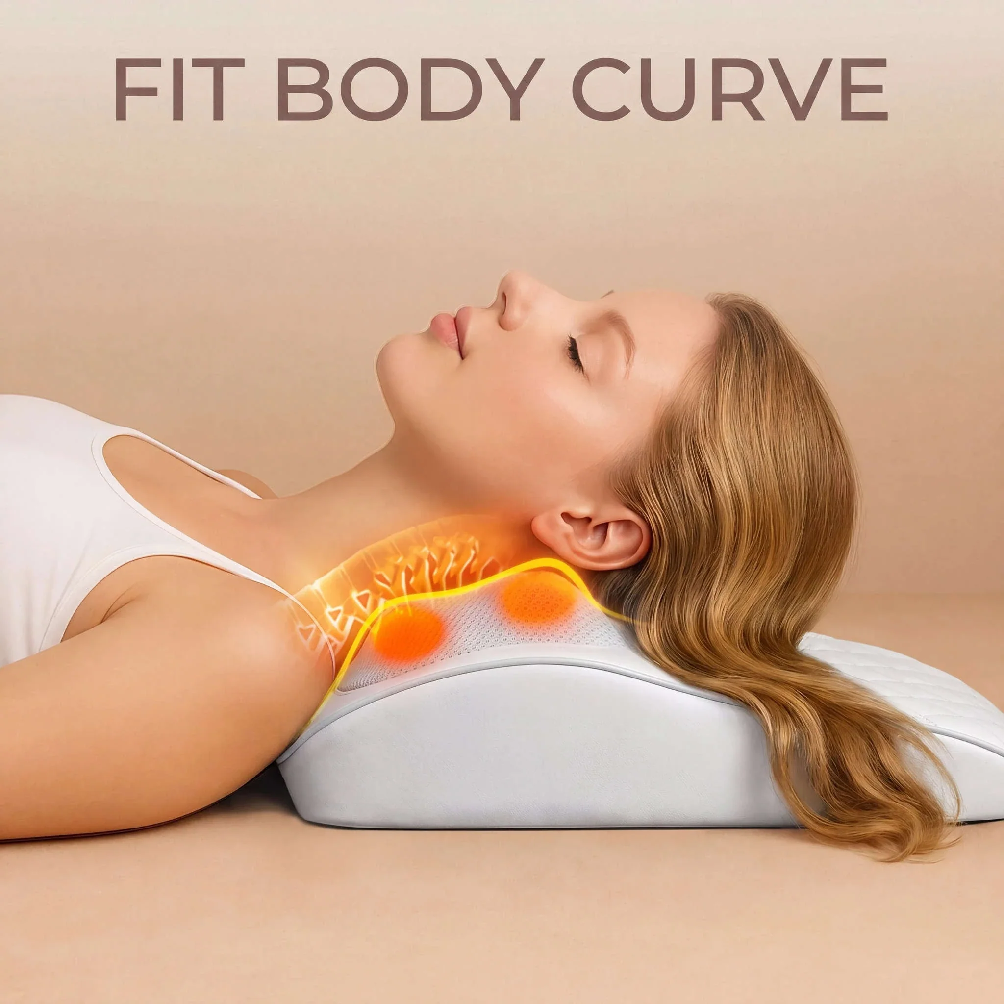 3D Kneading Back & Neck Massager Pillow for Deep Muscle Relief - Image 5
