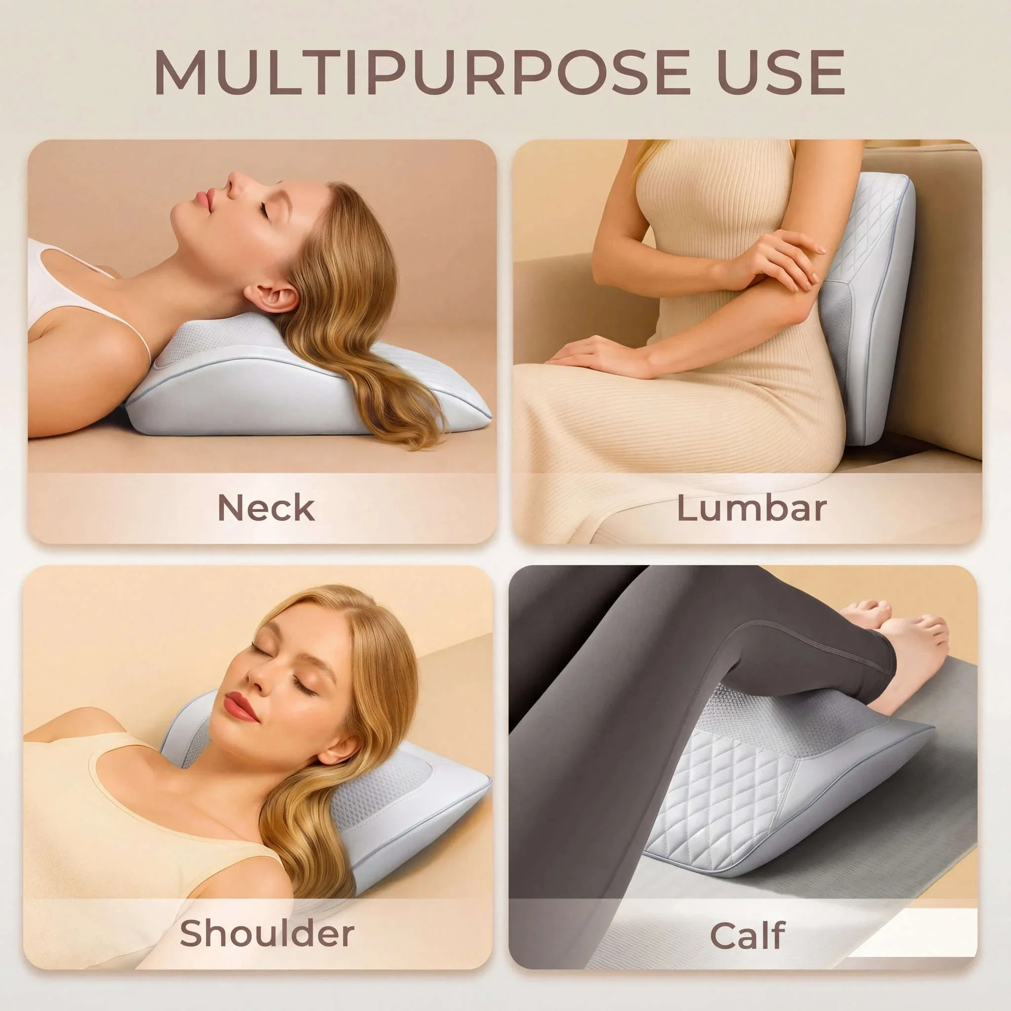 3D Kneading Back & Neck Massager Pillow for Deep Muscle Relief - Image 6