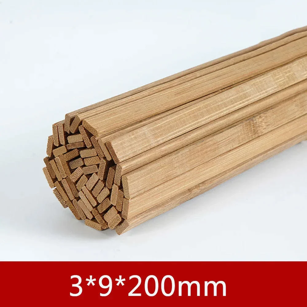 Bamboo Wood Model Material Set for DIY Crafting - Image 5