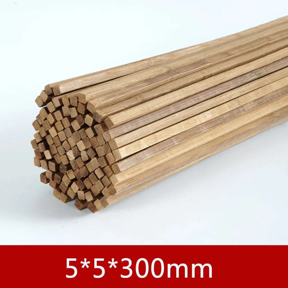 Bamboo Wood Model Material Set for DIY Crafting - Image 9