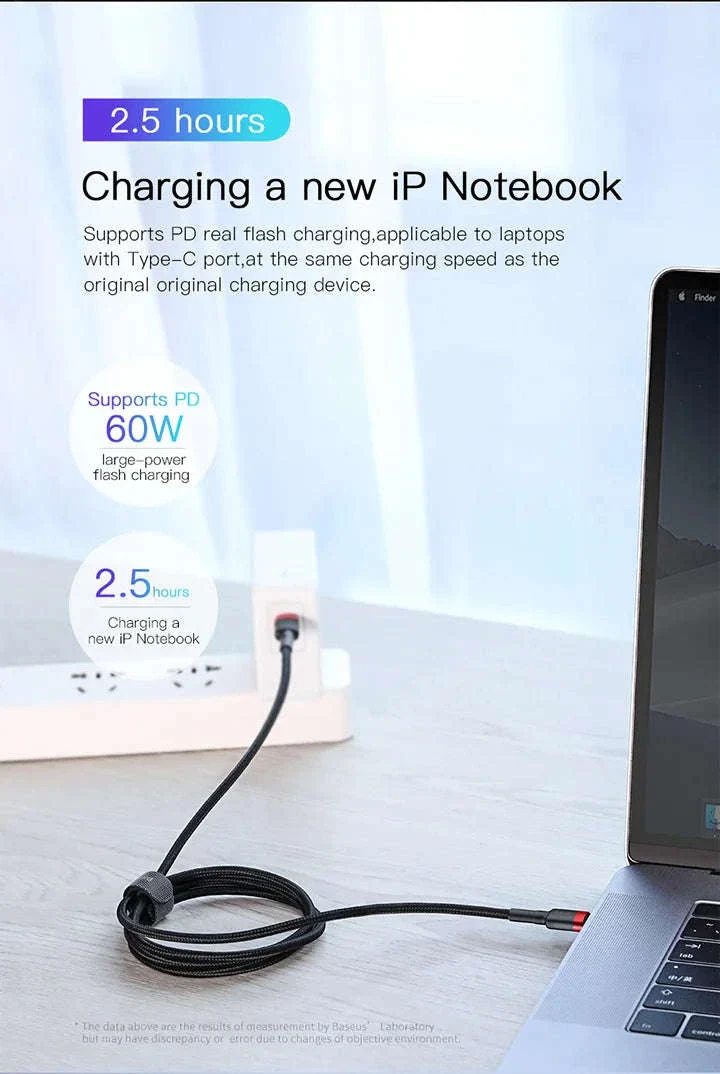 Baseus 100W USB-C to USB-C Fast Charging Cable - Image 10