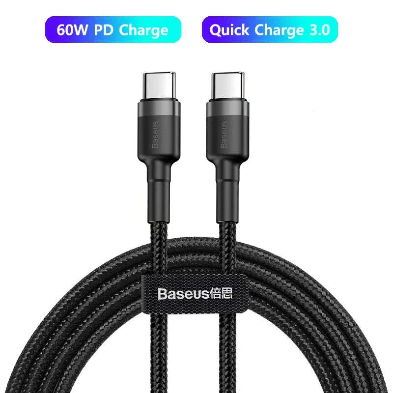 Baseus 100W USB-C to USB-C Fast Charging Cable - Image 30
