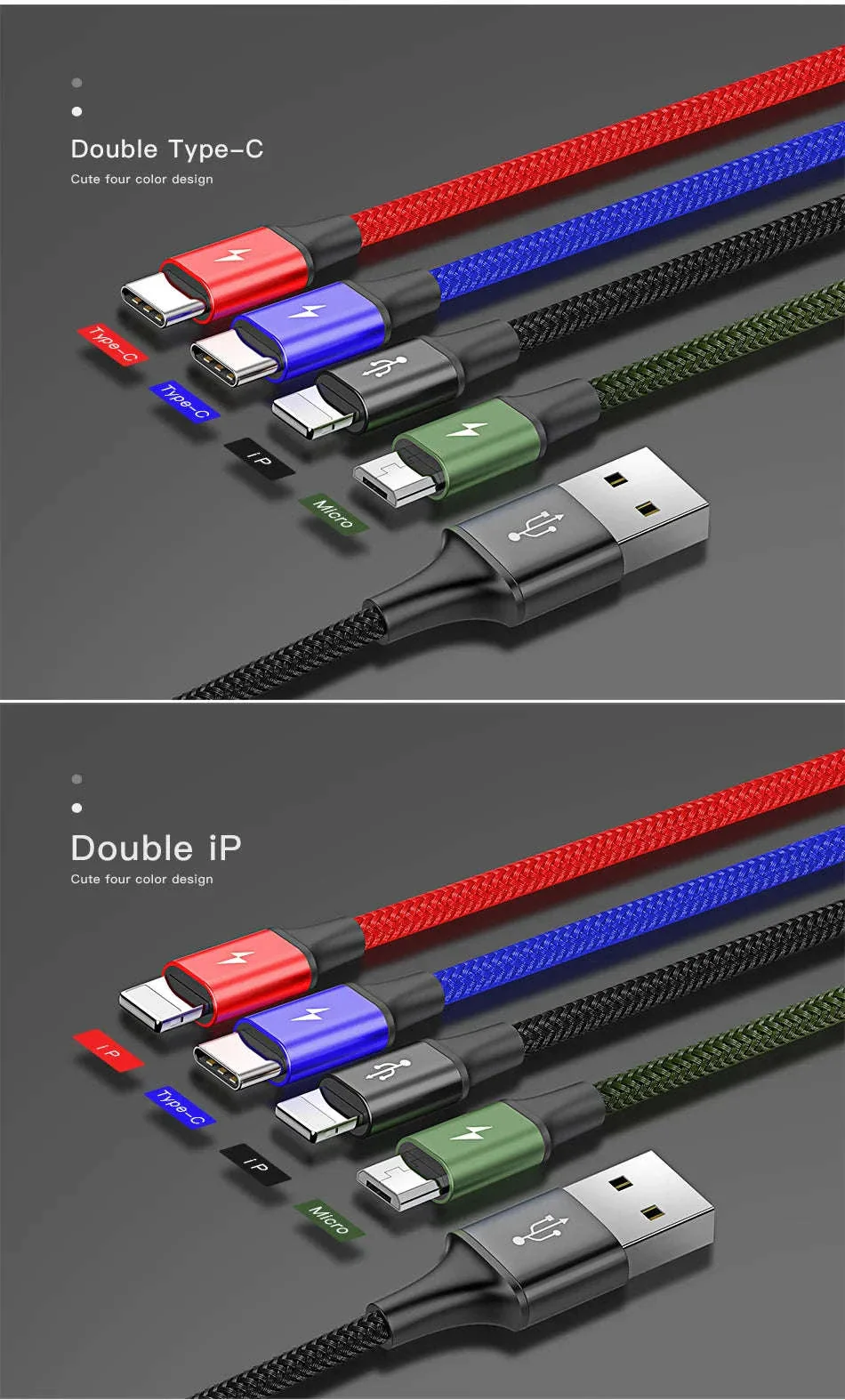 Baseus 3-in-1 USB Charging Cable for Multi-Device Charging - Image 20