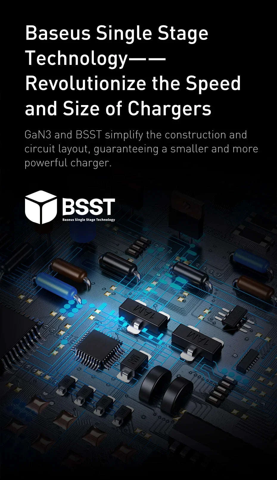 Baseus 65W/100W GaN Desktop Charger 4-Port Fast Charging Station - Image 17