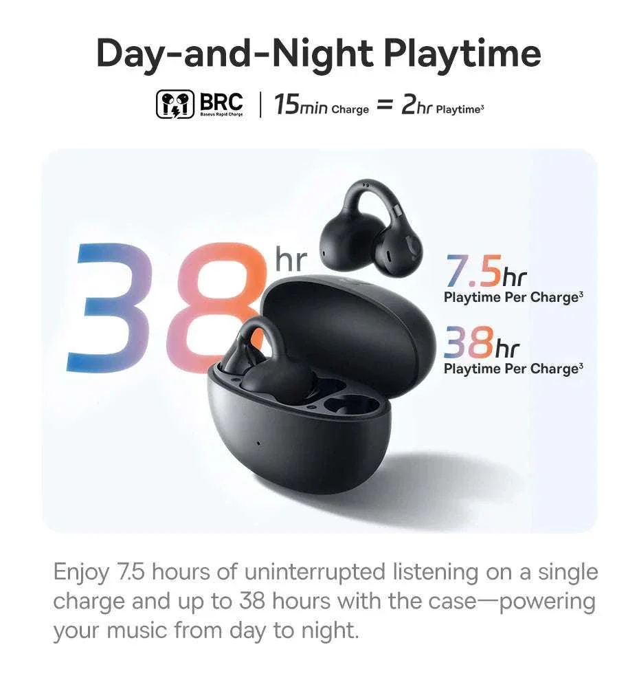 Baseus BC1 Open Ear Wireless Ear Clip Earbuds - Image 21