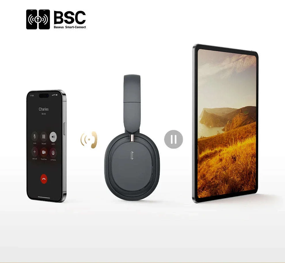 Baseus Bowie D05 Wireless Headphones with 70H Playback - Image 17