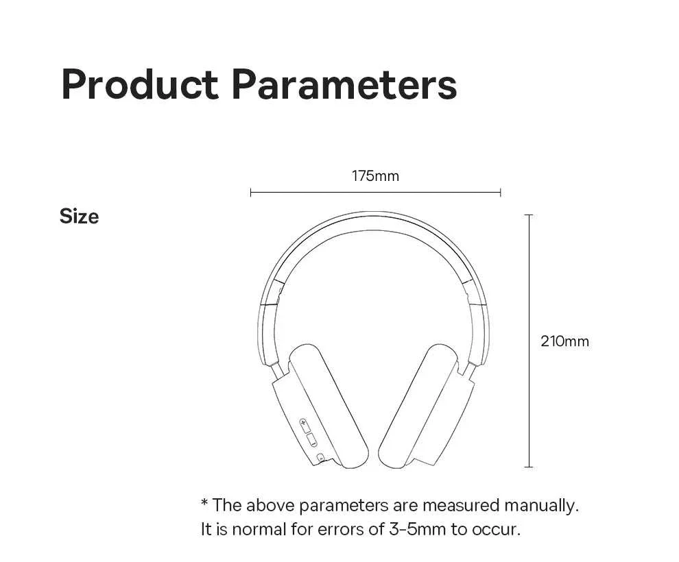 Baseus Bowie D05 Wireless Headphones with 70H Playback - Image 28