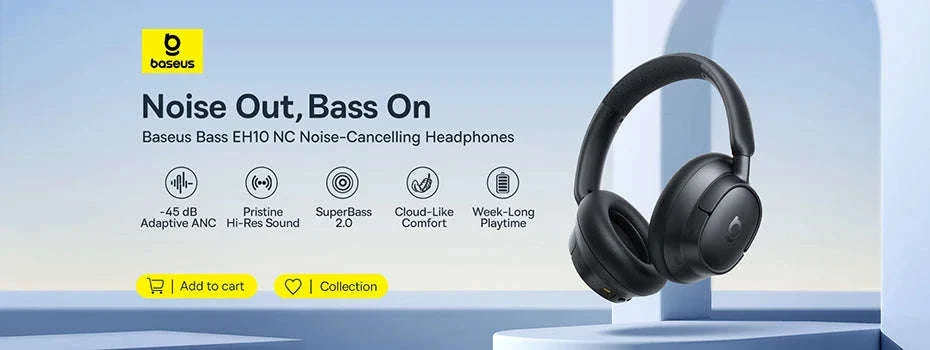 Baseus Bowie D05 Wireless Headphones with 70H Playback - Image 7