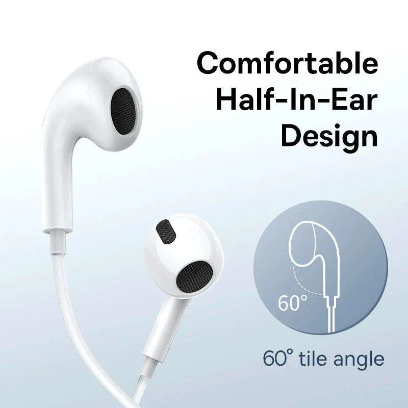 Baseus C17 Type-C Wired Earphones with Mic - Image 3