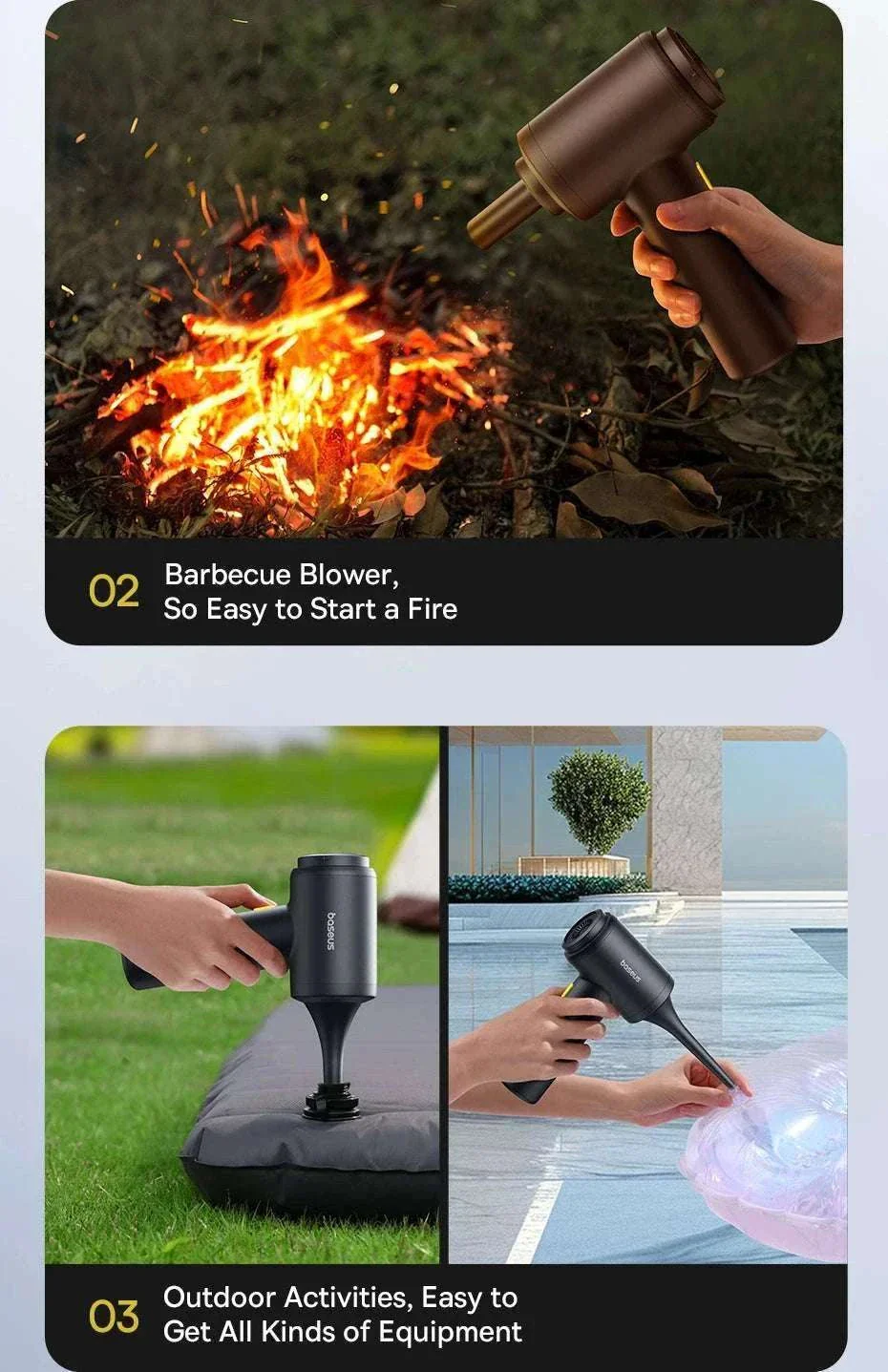 Baseus AT 4-in-1 Car Vacuum Cleaner - Image 19