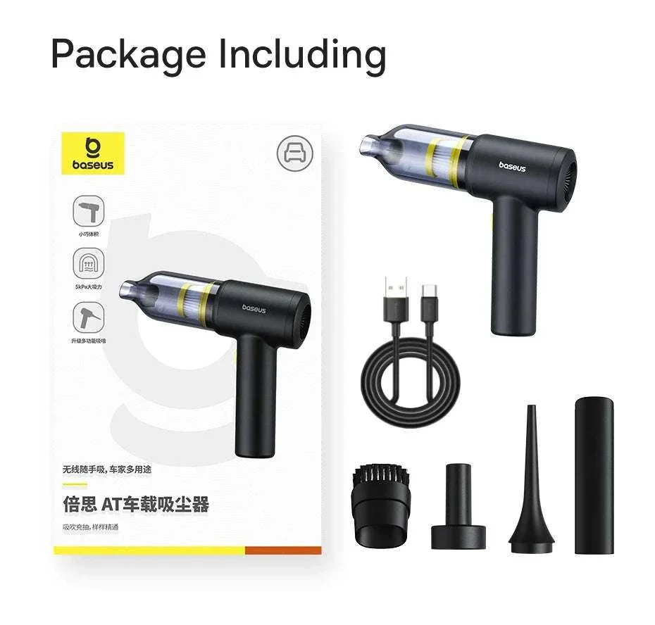Baseus AT 4-in-1 Car Vacuum Cleaner - Image 28