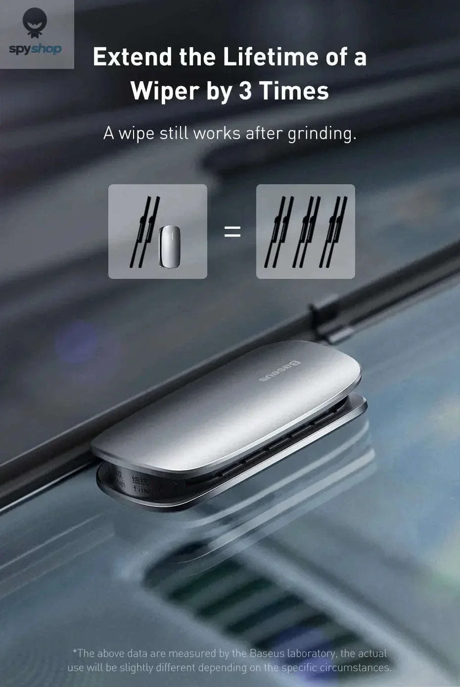 Baseus Car Wiper Blade Repair Kit for Clearer Driving - Image 13