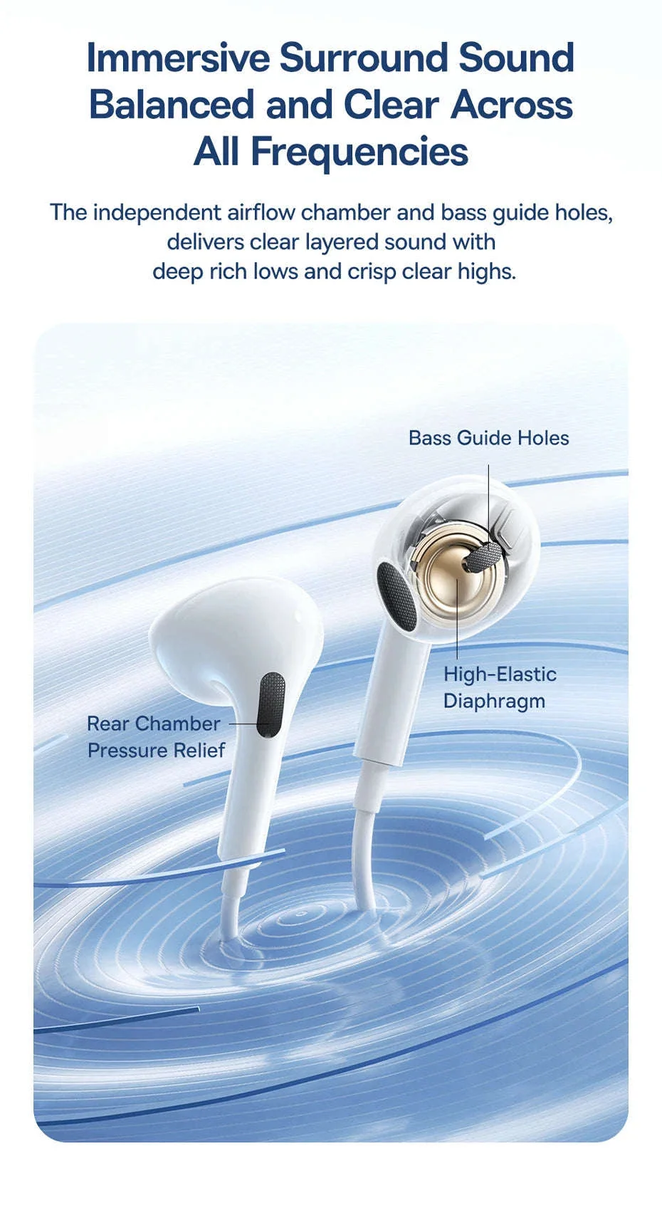 Baseus Encok CZ19 Type‑C Wired Earphones with Mic - Image 12