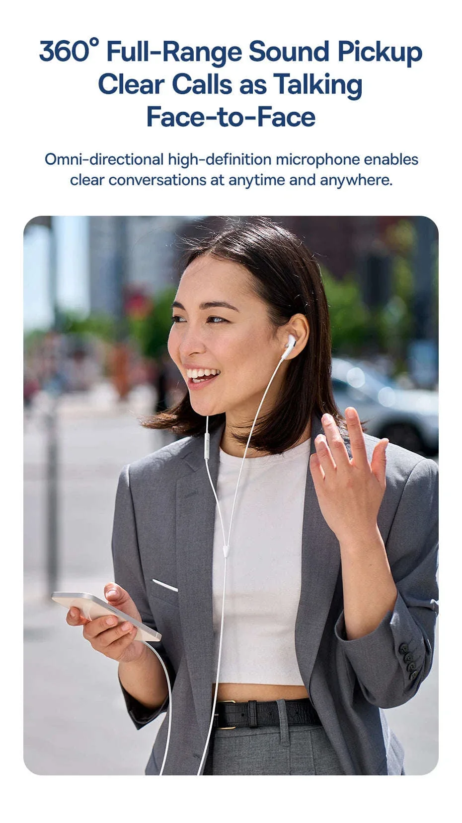 Baseus Encok CZ19 Type‑C Wired Earphones with Mic - Image 16