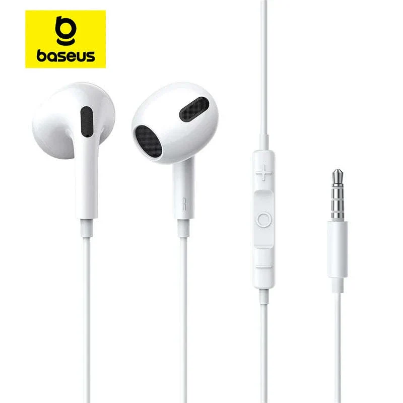 Baseus H17 3.5mm Wired Earphones with Microphone