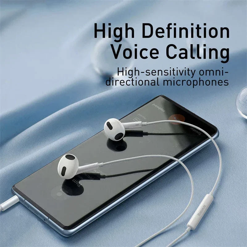 Baseus H17 3.5mm Wired Earphones with Microphone - Image 5