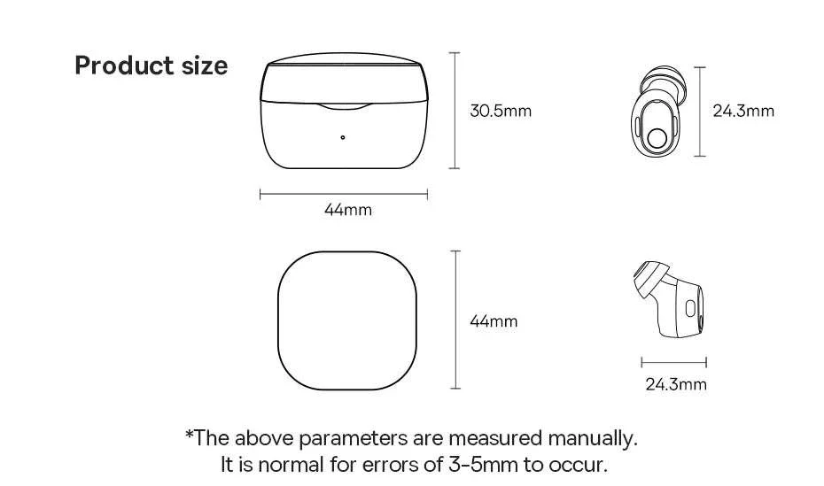 Baseus WM02 True Wireless Earbuds Bluetooth 5.3 with 25H Playtime - Image 10