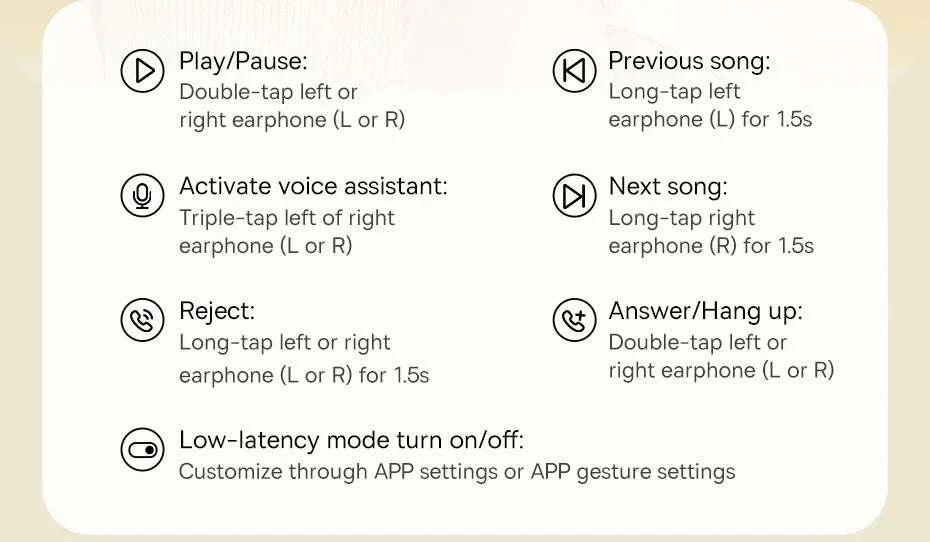 Baseus WM02 True Wireless Earbuds Bluetooth 5.3 with 25H Playtime - Image 18